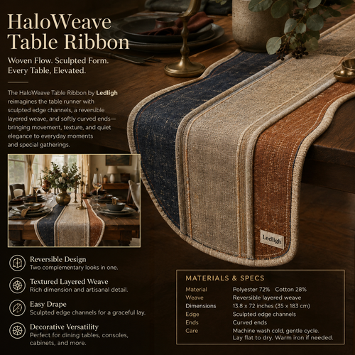 Ledligh™ RidgeWeave Table Runner