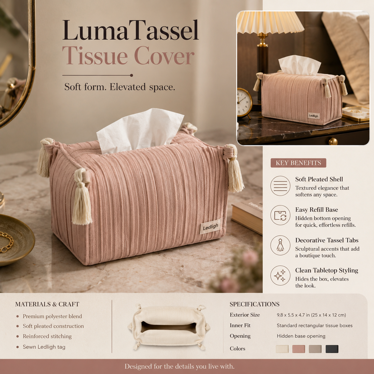Ledligh™ LoomTassel Tissue Cover